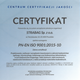 Certyfikat systemu zarządzania jakością ISO 9001